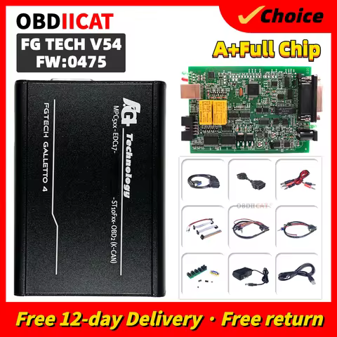 V54 0475 A+Fgtech Galletto 4 Master V54 FG-tech V54 VD300 0386/0475 Support BDM Full Function Unlimi