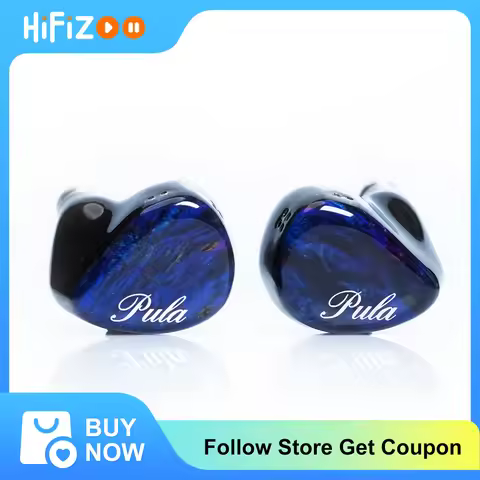 PULA ANVIL114 1DD+1BC+4BA Drivers In-Ear Monitor Earphones with Four-Core Single-Crystal Copper Silv