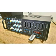 Ty-555 Bluetooth Karaoke Amplifier Mini Professional Usb Equalizer