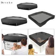 [Cuticate1] Mesh Fabric Top Playpen Cover Foldable Lightweight for Puppies Indoor Outdoor Dog Plaype