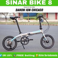 Sepeda Lipat DAHON ION CHICAGO Ukuran 16 &amp; 20 Inch Alloy Shimano 8