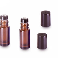 Roller bottle Roll on bottle 5ml amber bottle thickened glass essential oil roller bottle