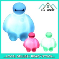 MA Home Bedroom Living Room Big Hero 6 BayMax Robot LED Night Light Display Decoration Desk Table La