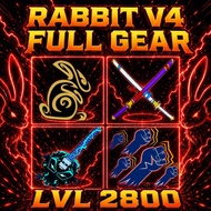 [Promo] Rabbit V4 Full Gear Blox Fruit Account Pc Game