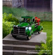 Solar Pickup Truck Solar Pickup Truck Solar Pickup Truck Gardening Statue Decoration