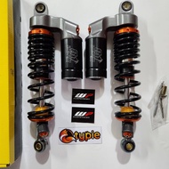 โช๊คหลัง WP ZERN8.1 สีดำ ยาว 310 มิล ซีลโช้คแท้ กระปุกหลอก โช๊คแก๊สกึ่งน้ำมัน ใส่เวฟได้ทุกรุ่น เวฟ11