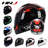 HNJ Full Face Helmet ABS+ESP Safety Electric Motorcycle Helmet