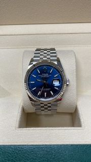 [100% New Still Available] Rolex Datejust 36 Blue Faced Jubilee (126234)