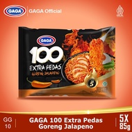 Gaga 100 Extra Pedas Mie Goreng Jalapeno 5pcs