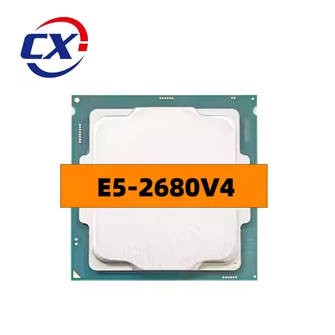 Xeon E5-2680 v4 E5 2680v4 2.4 GHz Used fourteen cores 35M 120W 14nm LGA 2011-3
