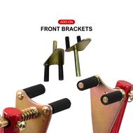 Universal Paddock Stand / Alloy / Front Wheel Chock HEAVY DUTY ALL SUPERBIKE MOPED Holder Wheel INCL