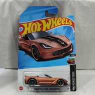 Hotwheels Corvette C7 Z06 Convertible Orange