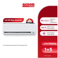 ACSON 1.0HP I 1.5HP I 2.0HP I 2.5HP Non-Inverter Air Conditioner A3WM10N/A3LC10F R32 AVO Series Wall
