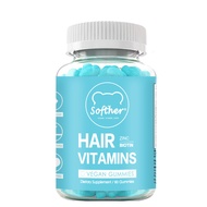 Softher Apple Cider Vinegar Gummy กัมมี่น้ำส้มสายชูแอปเปิ้ล กัมมี่วิตามินซี อาหารเสริม 60 Gummies