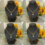 Necklace 3 Kings Bow Pendant Available In Sizes 2 3 Mm. Length 20 Inches 24