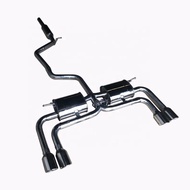 Engine Tuning Parts Turbo Manifold Muffler Downpipe Tips Car Racing Exhaust for Audi S4 B5 S6 C5 A4 