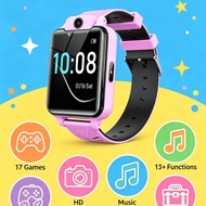 Kids Smart Watch with 17 Games HD Camera Music Player - Multifunctional Children Smartwatch with Ala