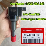 1 ตัว คอยล์จุดระเบิด Honda City Jazz 2008-2012 i-vtec Freed Brio Part No.30520-RB0-003 1 ตัว คอยล์จุดระเบิดแท้