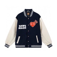 Human Made X KAWS聯名愛心棒球服外套｜香港順豐到付/智能櫃配送