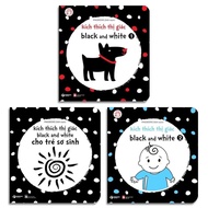 Book - Visual stimulation - Black and white 0-3 years old - Vizibook