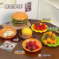 PT9801 7-Plate Burger Plate Dinner Plate/ Viral Mini Bone Sauce Plate