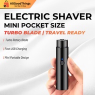 Men Shaver Mini Travel Trim Portable USB Charging Trimmer Man Beard Mustache Grooming Mesin Pencukur