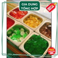 Stainless Steel Buffet Tray, Topping 1/6 (17.5cm x 3.5cm), 3 Sizes: height 6.5cm, height 10cm, heigh