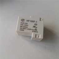 1pcs HF Relay High Power relays White HF105F-1-005D-1HS HF105F-1-012D-1HS HF105F-1-024D-1HS 30A rela