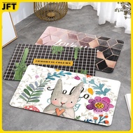 Floor mats ins style entry door carpet door mats home bathroom bathroom toilet door anti-slip mat water-absorbent foot mats