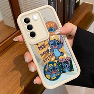 HP VIVO V27 5G VIVO V27 Pro 5G S16 Pro 5G VIVO V27E 5G S16E 5G T2 4G Case Softcase Happy Blue Alien 