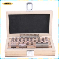 [tdraoylp] 32pcs/set Block Gauge ( Grade 2) - Inspection Blocks for for Caliper/Micrometer,