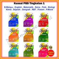 Buku Latihan : Kuasai PBD KSSM Tingkatan 1 Edisi 2024 - B.Melayu / English / Matematik / Sains / RBT / Sejarah / P.Moral