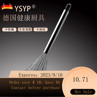 NEW Germany304Stainless Steel Wok Brush Household Washable Non-Dirty Long-Handled Brush Canteen Cleaning Kitchenware F