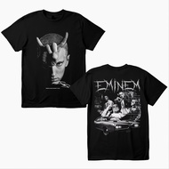 KARIMAKE【100% Cotton】2023 Genuine original Eminem rapper T-Shirt personality Baju Lelaki Oversized C