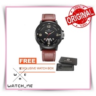 【⌚WATCH_ME PROMO⭐】[Authentic 2 Years International Warranty] HANNAH MARTIN Multi-Calendar Leather Lu