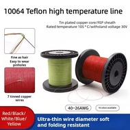 10064 Teflon high-temperature wire tin-plated copper wire 40 36 32 28 AWG single-core electronic wir