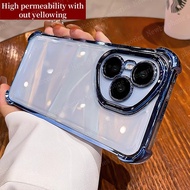 เคส Honor 400 Pro เคส Honor 400 เคส Honor 400 Lite เคสโทรศัพท์แบบใส เปลือกนิ่มกันกระแทก เลนส์หุ้มเต็