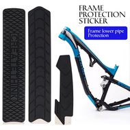 Bicycle Frame Chain Protector Cover Chainstay Sticker Self-Adhesive Lower Fork/Down Tub Cycling Guard MTB Road Bike Accessories