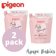 [2-Pk] Pigeon Baby Foam Shampoo Floral 300ML Refill
