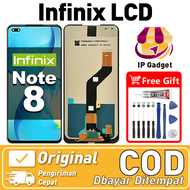 LCD Infinix Note 8 Original asli hp Touchscreen Kualitas Terbaik Free LEM murah COD