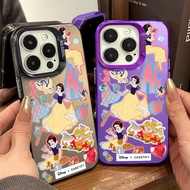 Handdrawn Snow White and Seven Dwarfs Phone Case Compatible for IPhone 15 13 11 14 12 Pro Max 7/8 Plus Se2020 X/XS MAX XR Boutique Phone Case