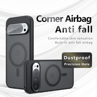 For Google Case PIXEL 9 Pro XL PIXEL 9 Case Frosted Matte Magnetic Hard Phone Cover For Google Pixel