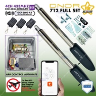 WIFI DNOR 712 ( 4CH 433MHZ )  ( FULL SET )  Swing folding arm autogate system