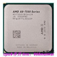 特價AMD A8-7500 3.0G 4M AD7500YBI44JA 65W 四核 正式CPU 一年保 內建HD現貨