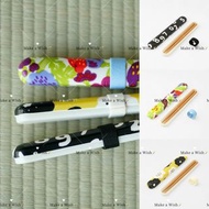 預購 日本製 2024 NEW SOU・SOU×POKETLE 布貼木筷子盒 3款