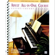 Alfred's Basic ADULT ALL-IN-ONE PIANO COURSE Level 1