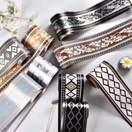 3d Three-Dimensional Waterproof pvc Self-Adhesive Waistline Sticker Living Room Bathroom Tile Wall D