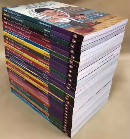 27 Volumes Manga Book English What Was/Where Is Series History Encyclopedia 7-12 Years Old English B