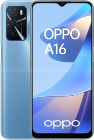 OPPO A16 สมาร์ทโฟน โทรศัพท์มือถือ มือถือ ออปโป้ โทรศัพท์oppo มือถือออปโป้ หน้าจอ 6.52 นิ้ว Helio G35 Octa Core  หน่วยความจำ RAM 4 GB  ROM 64 GB  แบตเตอรี่ 5,000 mAh