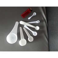 Cod Available Measuring Spoons 0.5 Gram 1 Gram 2 Gram 2.5 Gram 5 Gram 10 Gram 15 Gram | Small Measur